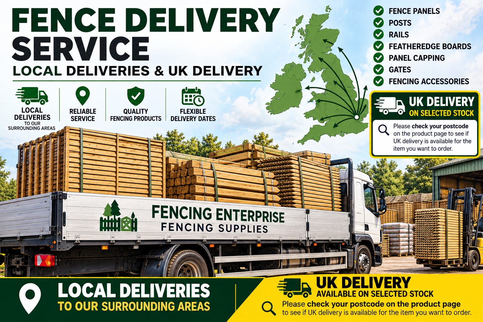 Fencing Enterprise delivery service